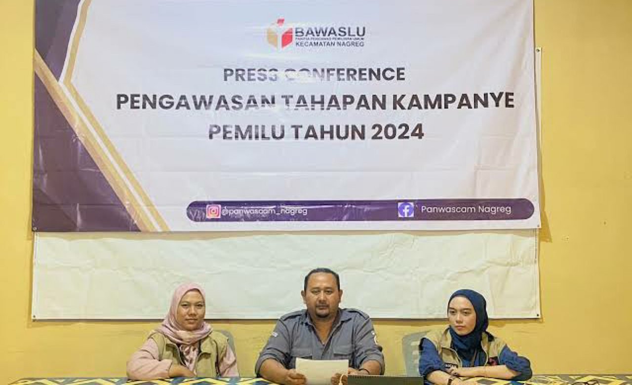 Pengawasan Pemilu, Panwaslu Kecamatan Nagreg Maksimalkan Pencegahan Pelanggaran Pemilu