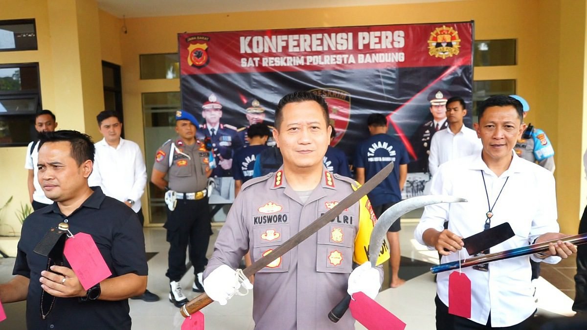 Keberhasilan Cepat Polresta Bandung Tangkap Pelaku Pembacokan di Cicalengka