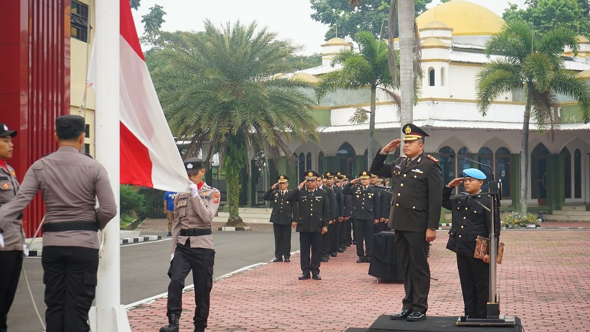 Polresta Bandung Gelar Upacara Peringatan Hari Lahir Pancasila 2024