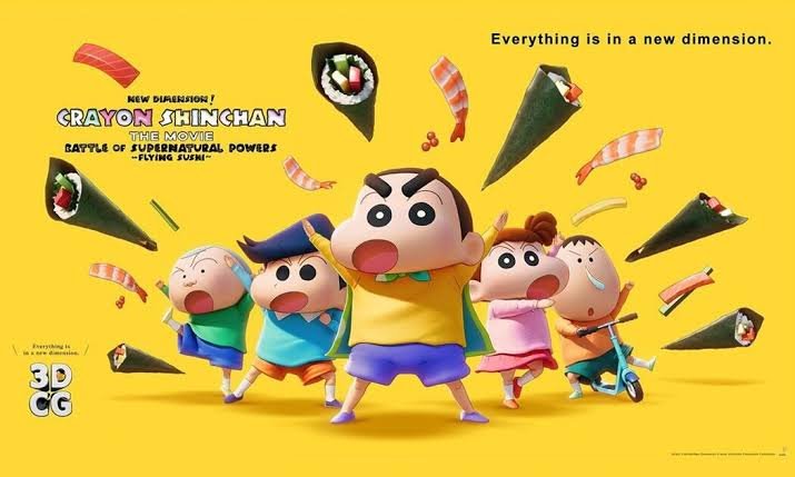 Crayon Shinchan The Movie: Battle of Supernatural Powers – Dapatkan Jadwal Tayangnya di Bioskop