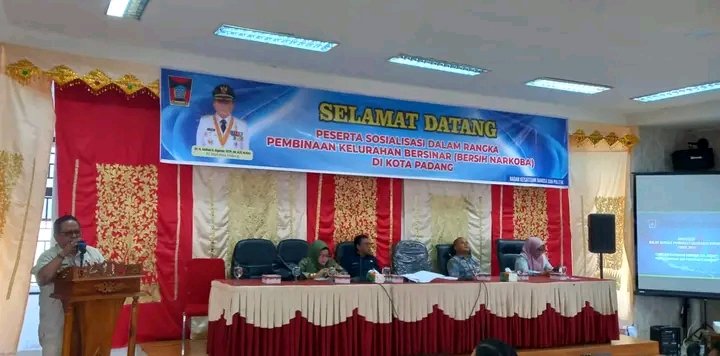 Kota Padang Wujudkan Kelurahan Bebas Narkoba dengan Program Bersinar