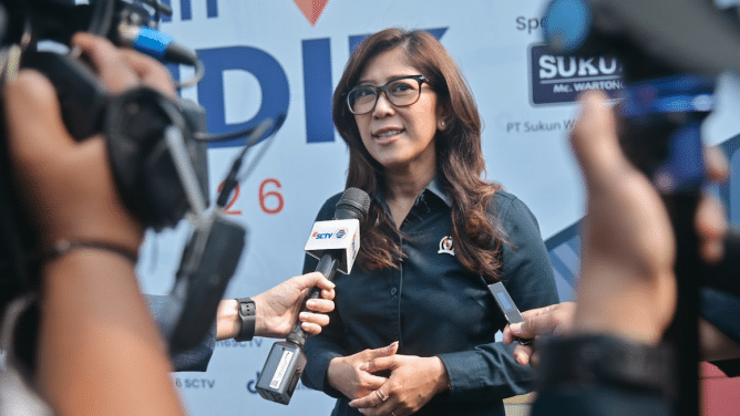 Menteri Komdigi Meutya Hafid, kebijakan Tunggu Anak Siap, PP Tunas, perlindungan anak digital. (Foto: Komdigi)