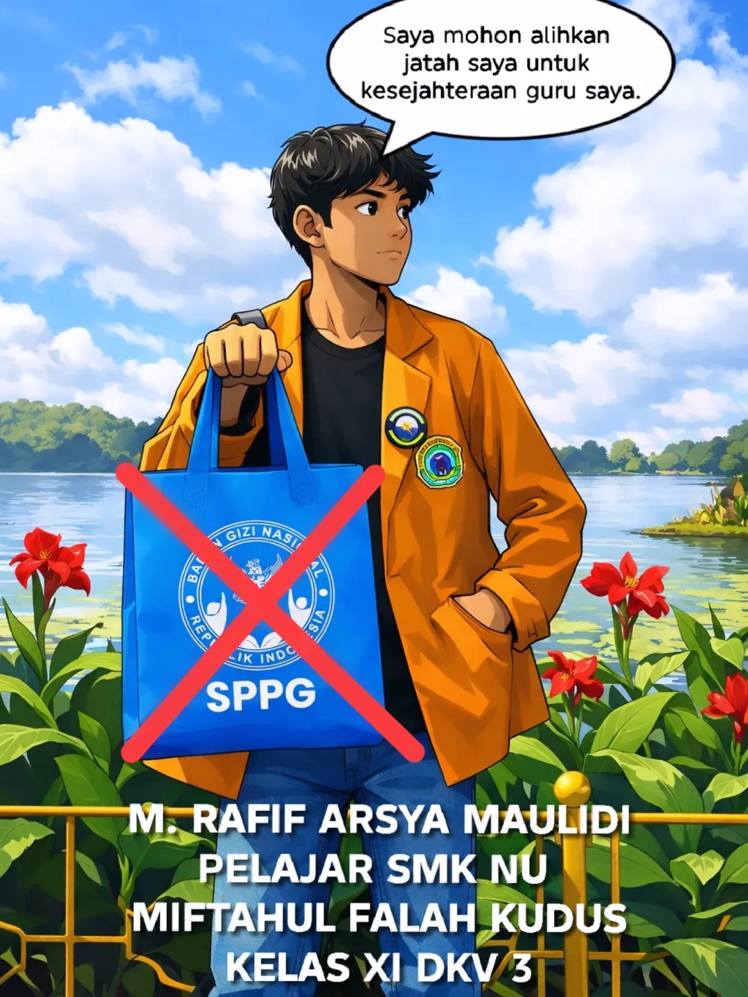 Tolak MBG demi Tunjangan Guru, Siswa SMK di Kudus Surati Presiden Prabowo 1 @prabowo@gibran rakabuming@ahmadluthfi official @tajyasinmz @samani intakoris @bellindabirton @