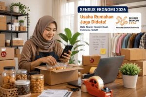 Tidak Punya Toko, Apakah Tetap Pelaku Usaha? Mencari Bisnis Rumahan dan Digital dalam Sensus Ekonomi 2026