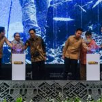 Kementerian Pariwisata bersama para pemangku kepentingan meluncurkan Explorex 2027 di Balairung Soesilo Soedarman, Gedung Sapta Pesona, Jakarta, Selasa (14/7/2026). Credit Foto: Dok. Kementerian Pariwisata