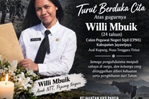 Usai Tragedi di Papua, Warga NTT Tulis Surat Terbuka: Jangan Lagi Ada Willi Berikutnya