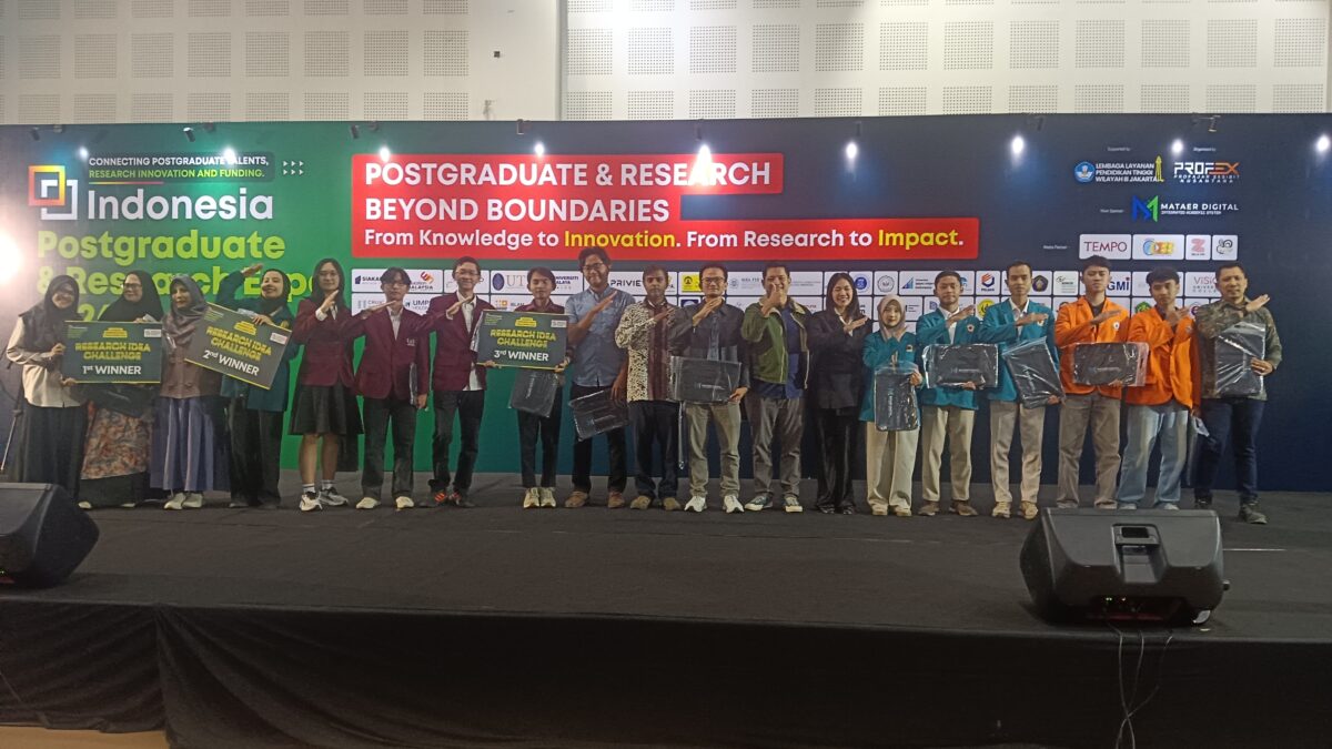Puncak IPRE 2026, UI Raih Juara 1 Jakarta Research Idea Challenge
