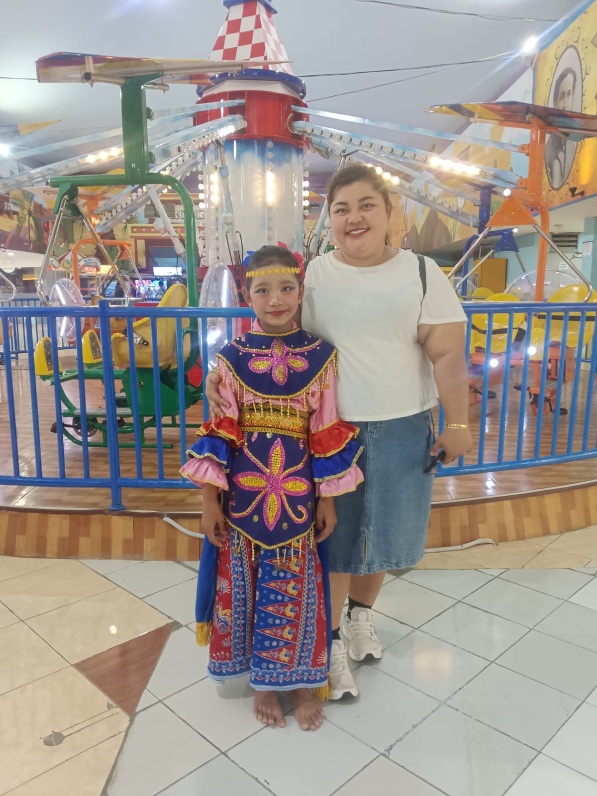 ossi Zafira Zada, siswi SDN Bintara 4 Bekasi Barat,